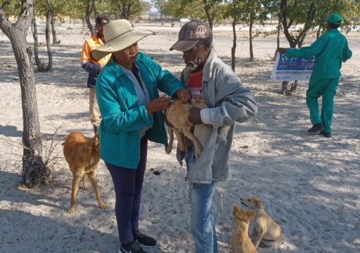 Namibia battle rabies success story.